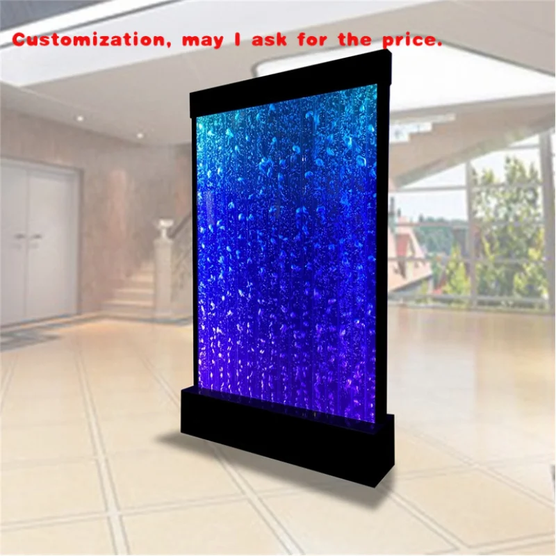 custom.New Style Wall Decoration Led Hot Sale Dancing Bubble Illuminated Panel House & Office