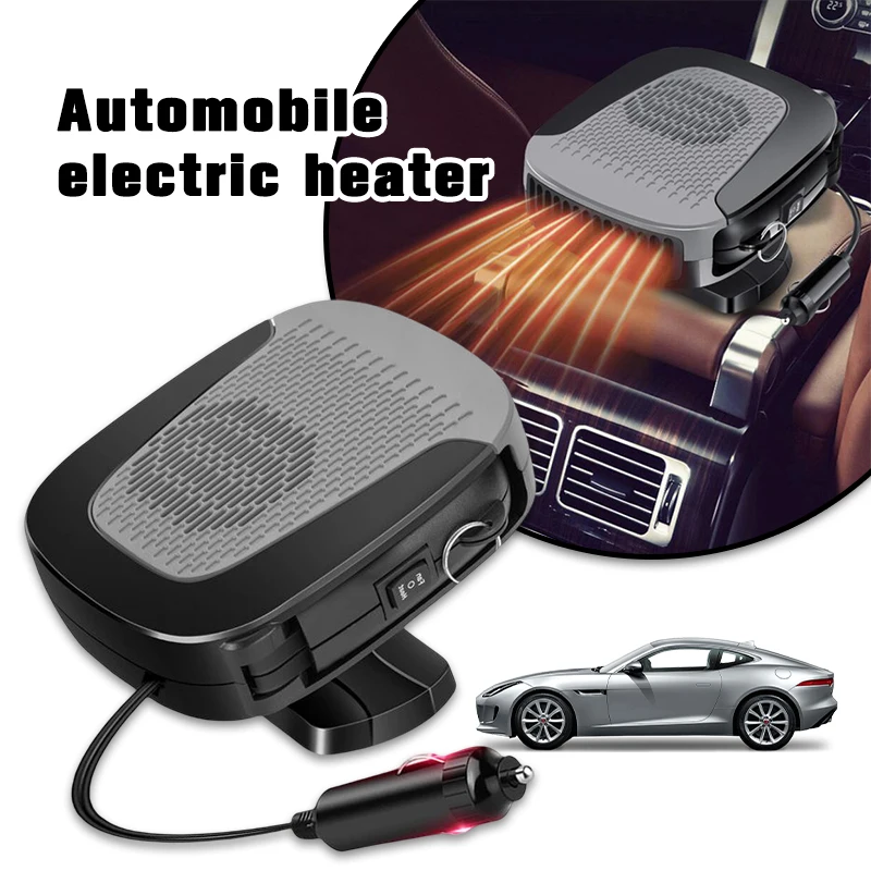 150W Portable Car Heater Accessories Warm Air Heater Winter Multifunctional Heating Fan Defogger Frost And Snow Equipment