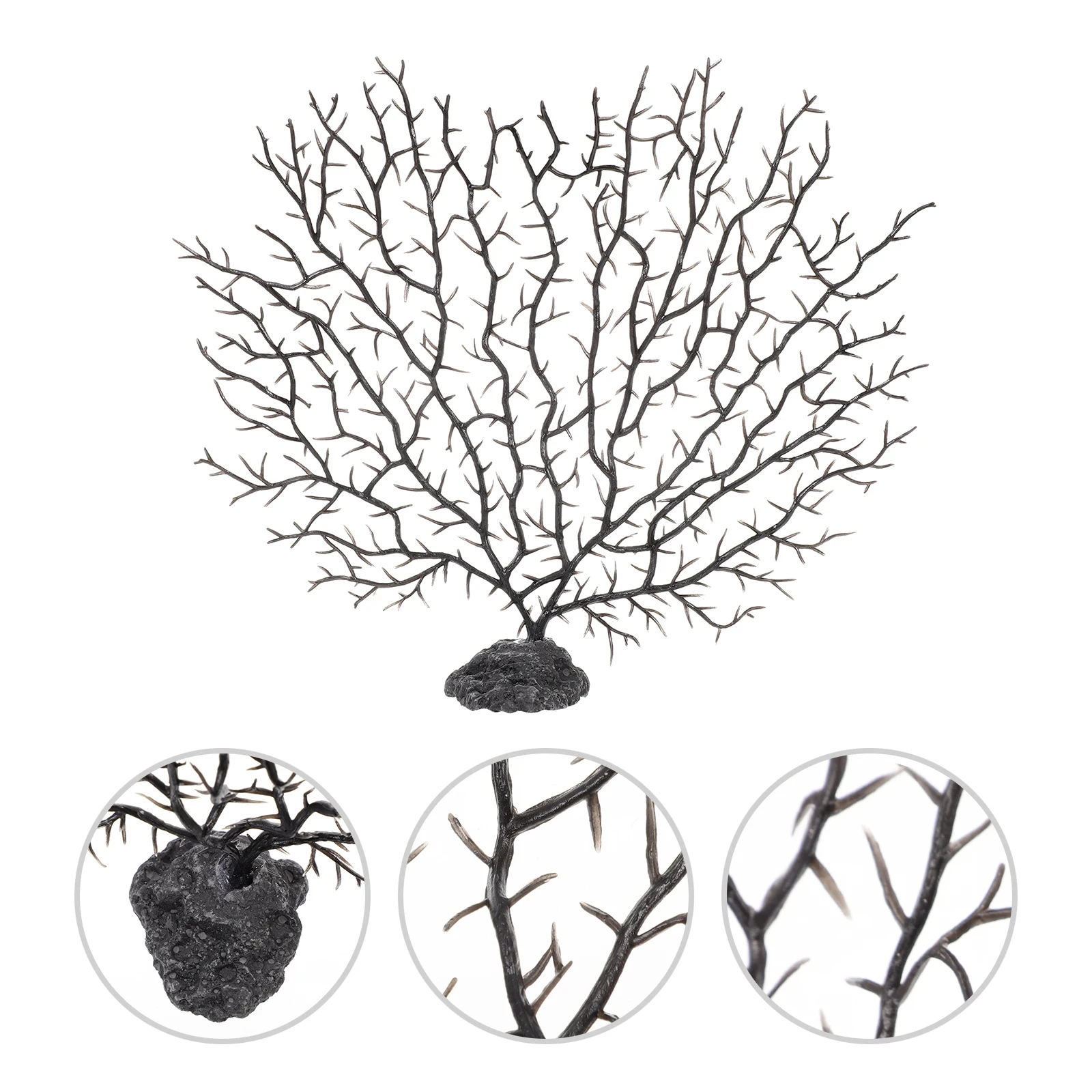 

Lifelike Coral Tree Modeling Plastic Tree Aquarium Decorations Fish Tank Accessories Artificial Aquatic Plants Vivid Fake