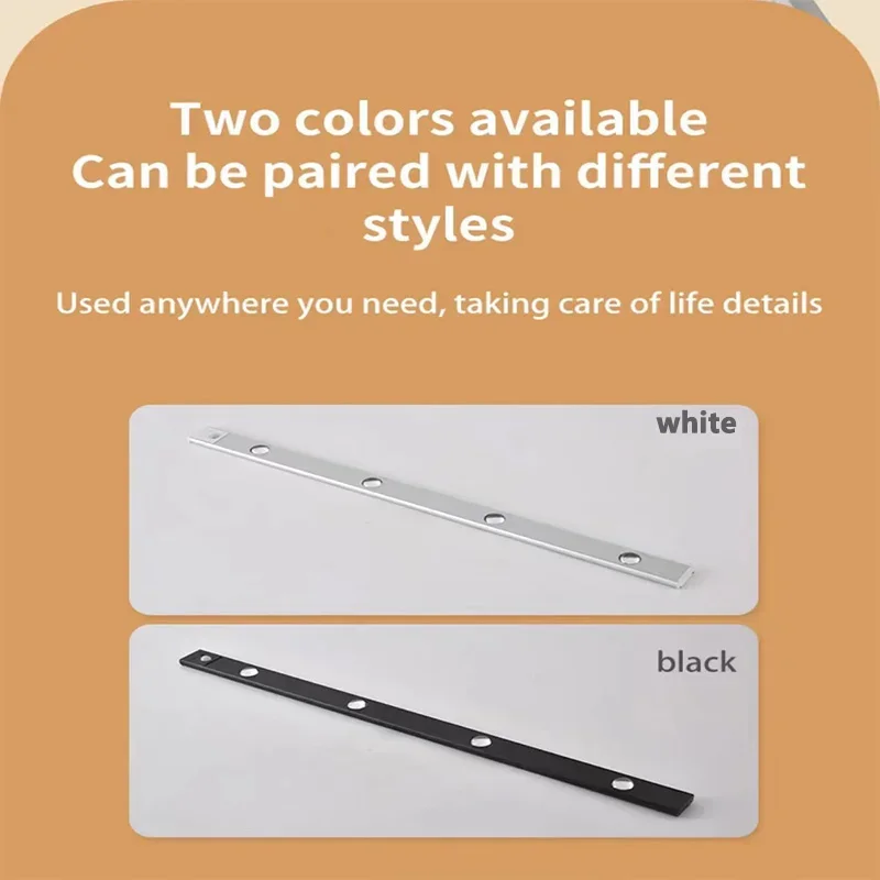 LED Night Light Motion Sensor Wireless Ultra Thin Wine Cooler Light 3 Color For Kitchen Cabinet Bedroom Wardrobe Indoor Lighting