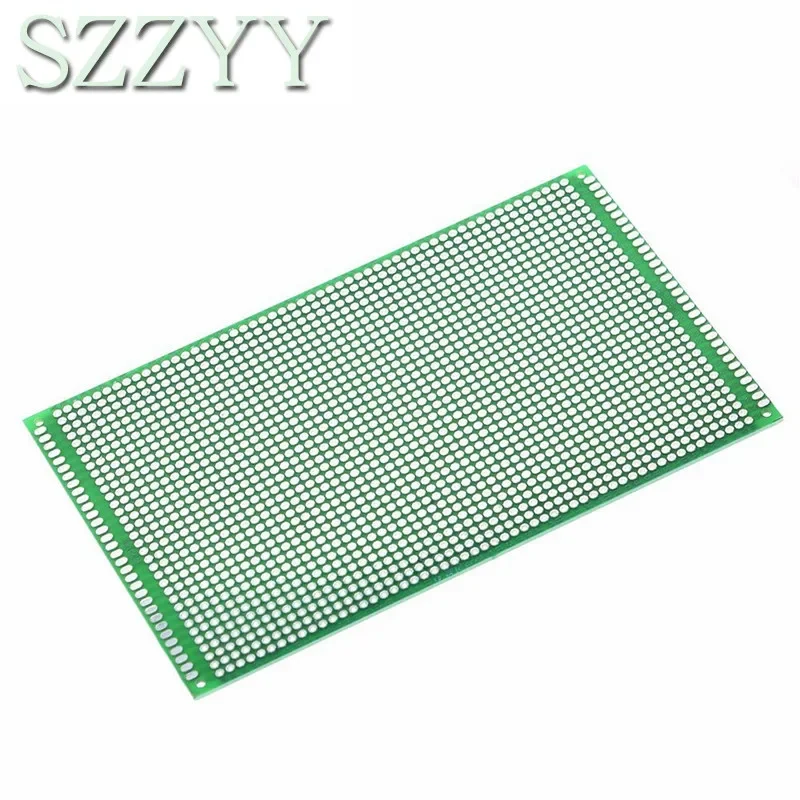 9x15 cm PROTOTYPE PCB 2 layer 9*15CM panel Universal Board double side 2.54MM Green