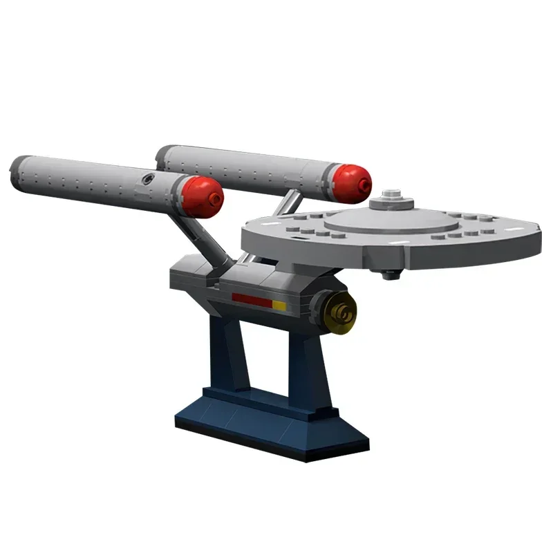 Space Ship World 6021 Buliding Block Model USS Enterprise NCC-1701 MOC Sluban Space Trek Toys for Children Birthday Gift