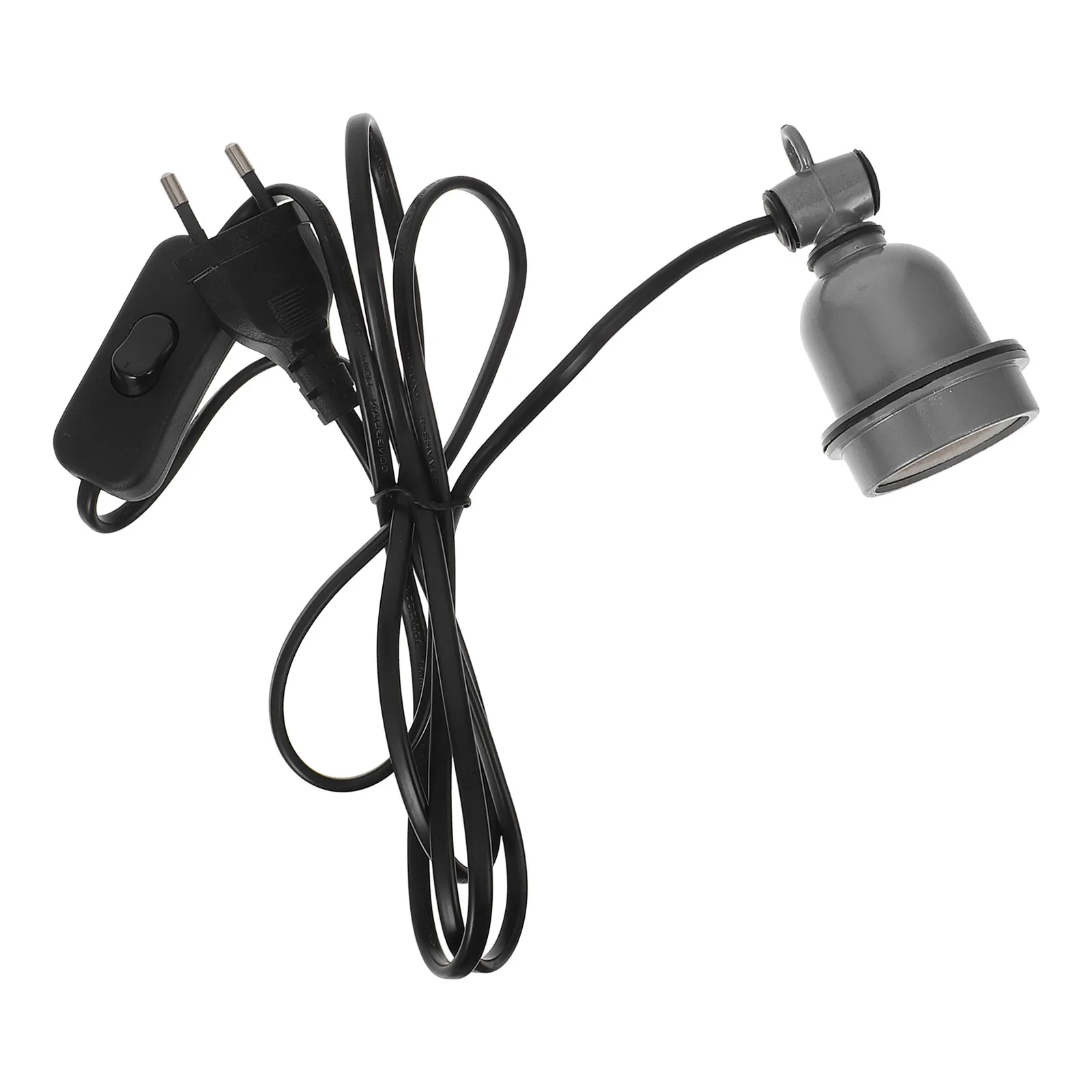 

E27 Ceramic Reptile Heat Lamp Holder Hanging Lamp Socket Switch Adapter Reptile Light Fixture Eu Plug Heat Light Fixture