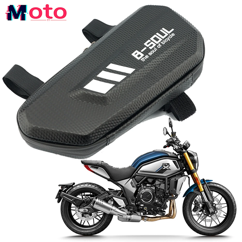 2023 New Motorcycle Side Bag Modification Waterproof Triangle Bag For CFMOTO 700CLX 700 CLX 700CL-X CLX700 2021 2022 Accessories