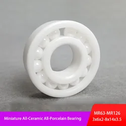 Zirconia Full Ball Ceramic Bearing 603 624 699- Mr84 Mr85 Mr117 Mr148 High Temperature And Corrosion Resistance