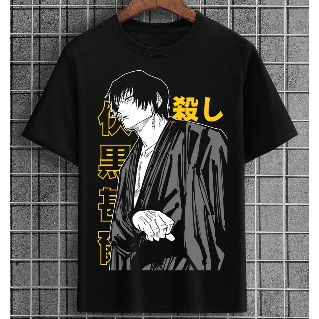 كاوس خمسة قمصان مقابل سونا جيو جيتسو كايسن قميص الانمي المطبوعة القطن الاتجاه الشارع قصيرة الأكمام الرجال النساء المحملة طاقم الرقبة الاطفال