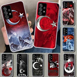 Turkey Turkish Flag Phone Case for Samsung Galaxy A15 A25 A35 A55 A14 A24 A34 A54 A04S A13 A23 A33 A53 A03S A52 A12 A22 A32 A02S