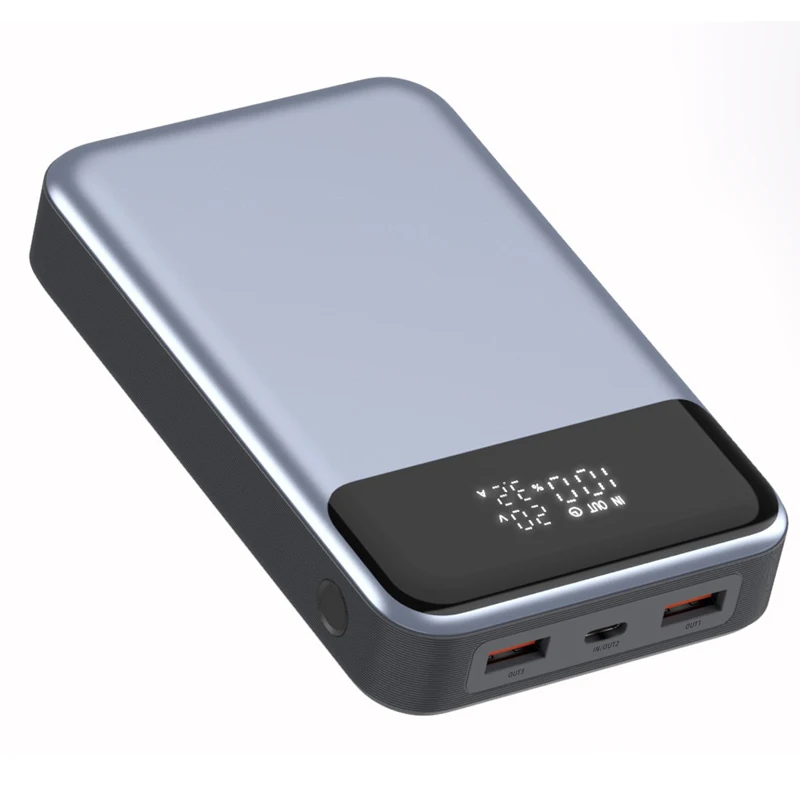 

100W Type C Battery Charger 5V 9V 12V 15V 19V 20V 5A 3A QC3.0 Portable Laptop Powerbank usb c notebook power bank 100W 20000mah