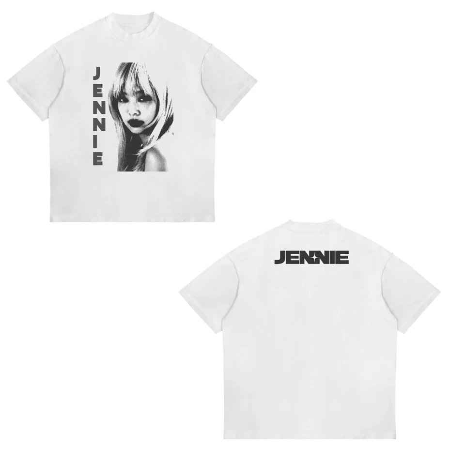 High Quality Like JENNIE Ruby Album Single Tour 2026 printed short