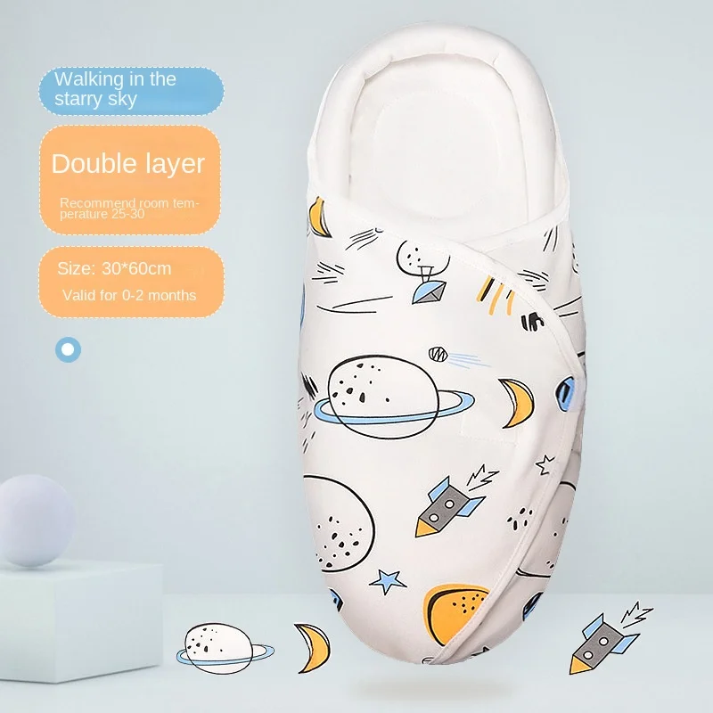 

New A-type Blanket and Swaddling Scarf for Newborn Babies Born in Autumn and Winter, Suitable for Babies and Young Children