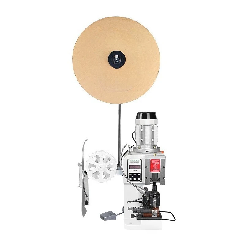 Machining equipment Terminal press, semi-automatic cast iron silent terminal machine with paper reel