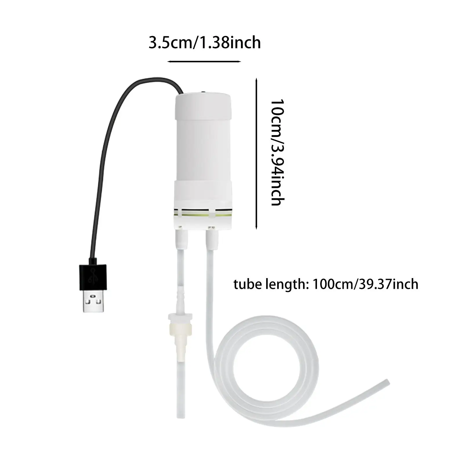 USB Self Priming Pump Water Pumping Tool for Cutting Machines Fish Tank Home