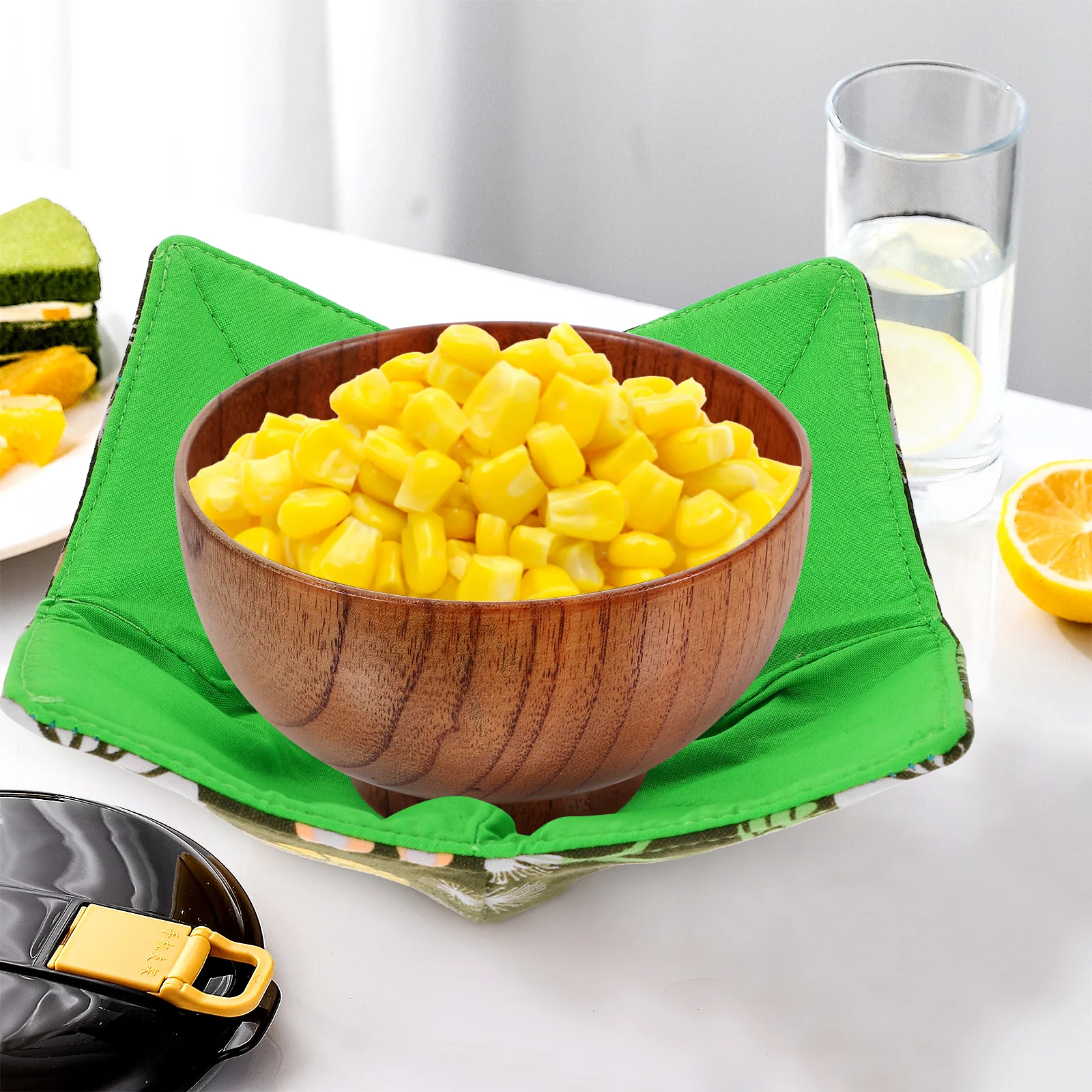 

Anti Scalding Bowl Pad Microwave Cozy Holder Reliable Material Easy Clean Portable Ceramic Mugs Soup Bowls Tableware