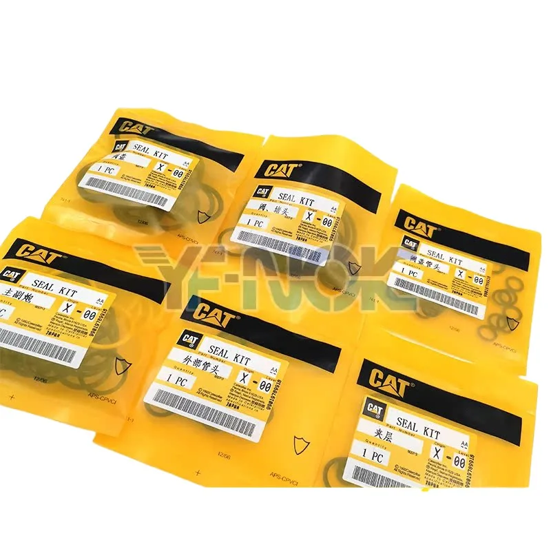 Excavator for Caterpillar E305.5/E306/E307/E308CD Distribution Valve Multi way Valve Main Valve Oil Seal Repair Kit Accessories