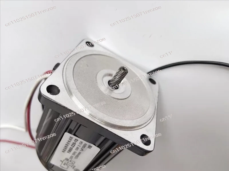60mm AC Gear Motor 220V 3-Wire 10W Reversible