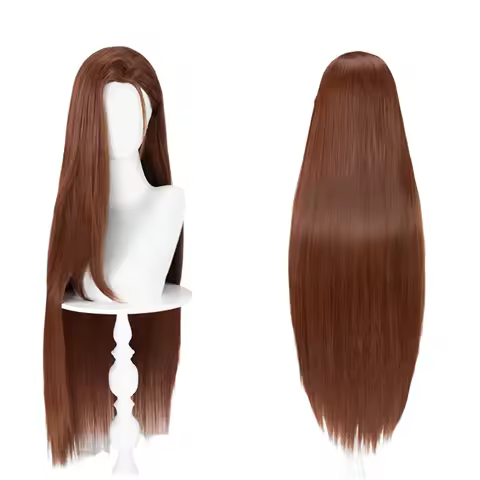 Anime Hyuna Cosplay Wig Girl Brown Long Hair Heat Resistant Synthetic Wig Carnival Halloween Party Costumes Props