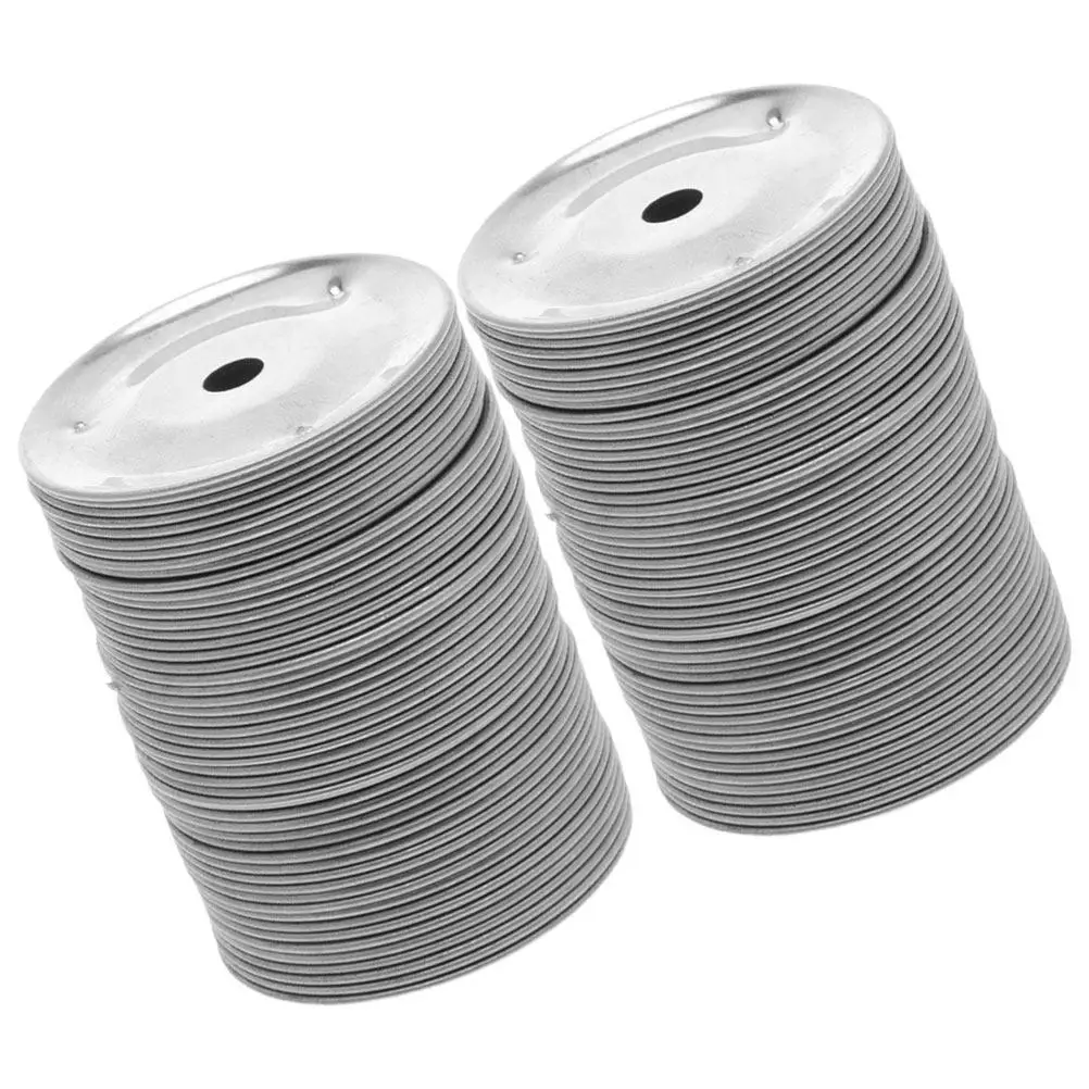 

100 шт. колокольчиков для барабанов и тарелок, диаметр 38 мм, центральное отверстие 6 мм, универсальные перкуссионные колокольчики для усиления звука