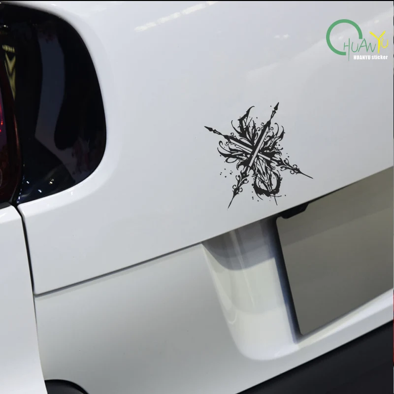 Personalized Cyberpunk Mechanical Electric Car Decal Waterproof Sun Protection Body Sticker Large Area Scratch Cover Sticker