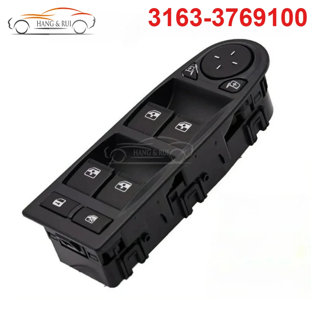 

3163-3769100 Car Electric Window Switch Control Unit For UAZ Patriot Driver Door Module Switches Button Mirror Adjustment