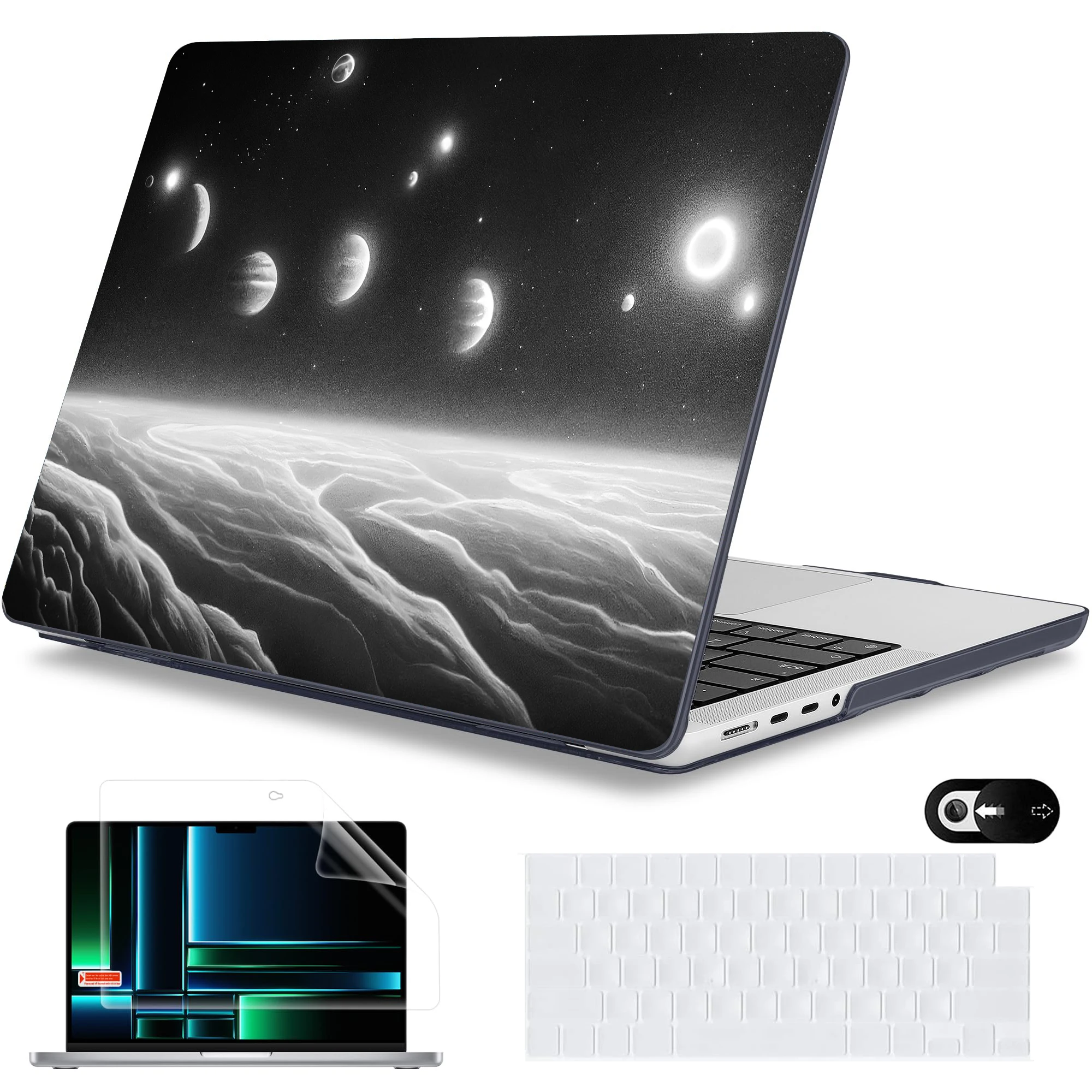 Laptop Case For MacBook Pro 14.2 A2442 A2779 Mac book Air 13.3 M2 13.6 A2681 For MacBook 13 14 15 16 Inch Protective Cover