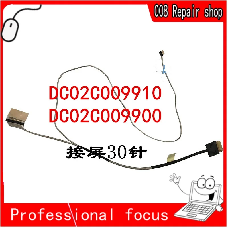 Kabel LCD do laptopa Lenovo Ideapad 110-15ibr 110-15ACL 110-15AST DC02C0000 DC02C000991 0 CG520 EDP 30p