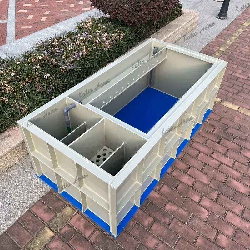 FG  Large Multifunctional Aquaculture Koi Fish Pond Hotel Restaurant Supermarket Seafood Fish Tank