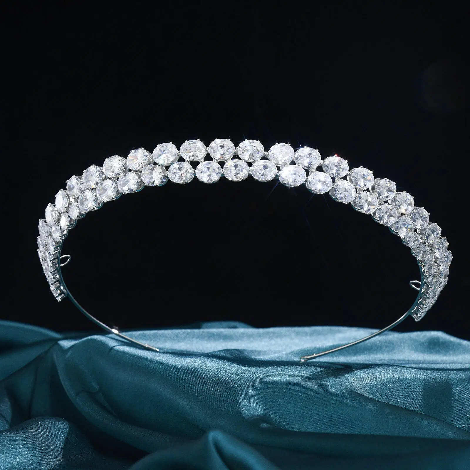 Princess Crystal Zircon Hairband for Birthday Party Fashion Joker Exquisite Wedding Hair Accessories Wholesale 266111