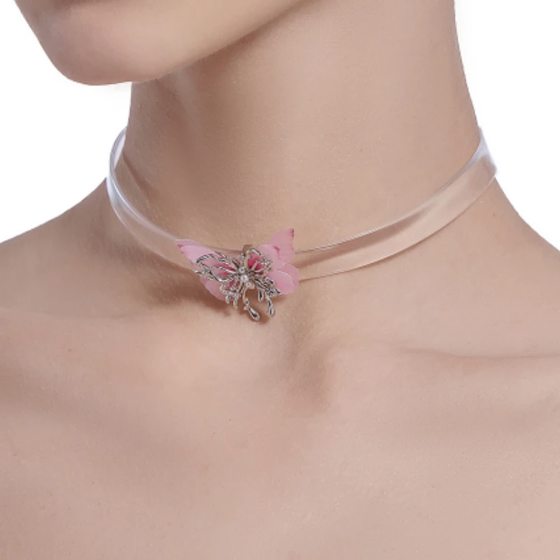 

MASW Original Design Spring Summer Style Fresh Butterly Necklace For Women Girl Party Wedding Gift Trend Jewelry Hot Selling