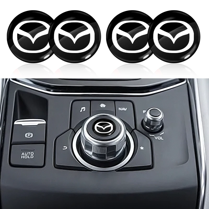 

Автомобильный дверной замок, наклейка на замочную скважину, наклейка на ключ, эмблема для Mazda 3 5 6 323 626 CX-3 CX-4 CX-5 CX-7 CX-9 Axela 6 RX8 7 MX3