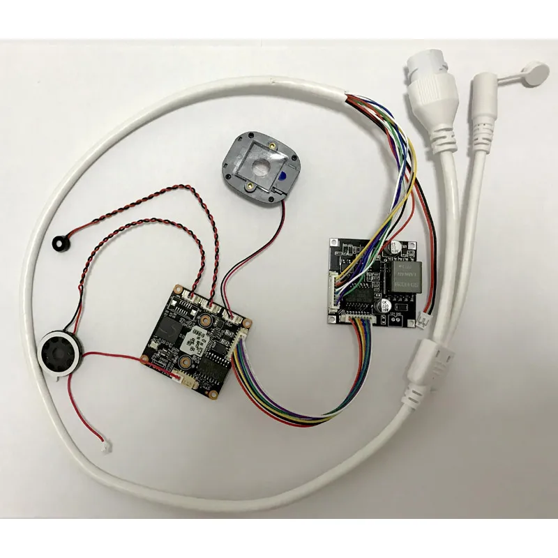 HD AI MIC 4mp 5mp 8mp 3mp IP CCTV Camera module + 48V POE module Network Security IPC XMEye + POE Cable lens IRCut