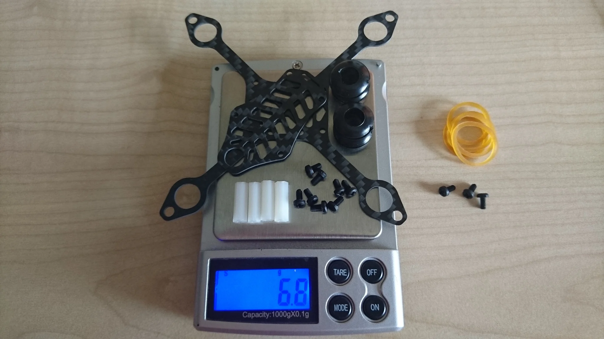 Eachine Tyro69 LANTIAN 105mm Mini F3 Spazzolato control di volo Racing Quadcopter Kit telaio LT105 per F3 F4 8520 820 motore PNP