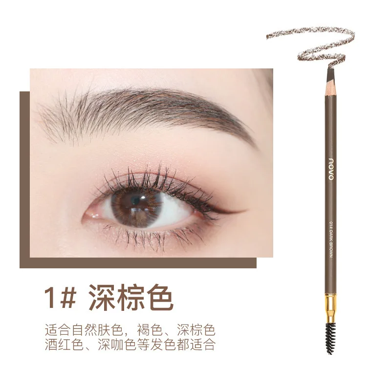 Augenbrauenstift erhältlich. Augenbrauenstift, Schatten, Kosmetik, wasserfest, Kunst, Tönung, Make-up, Augenbrauenstift, Enhancer, kosmetisches Werkzeug