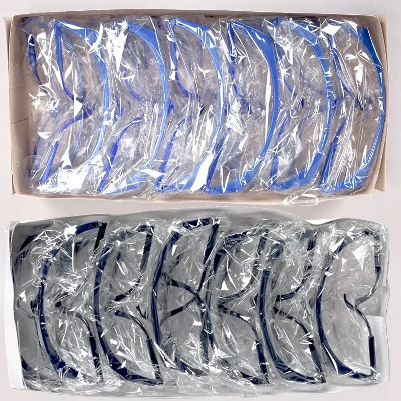 40PCS Safety Goggles High-Transparency Lenses with Splash Wind&Dust Protection Comfort Fit for Dusty and Windy Work Environments image 4