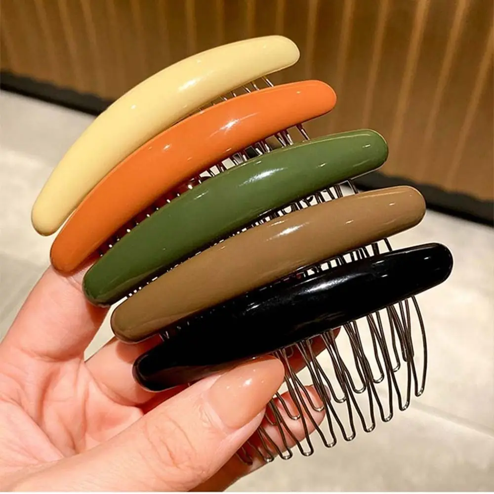 

Hair Comb Hair Comb Hairpin Candy Color Hair Clip Side Clip Hair Comb Clip Styling Tools Barrettes Broken Hair Clip Student