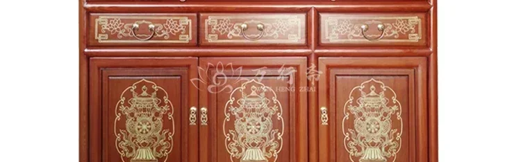 Solid Wood Buddha Niche New Chinese Style Clothes Closet Altar Cabinet Buddha Statue Altar Cabinet Buddha Shrine