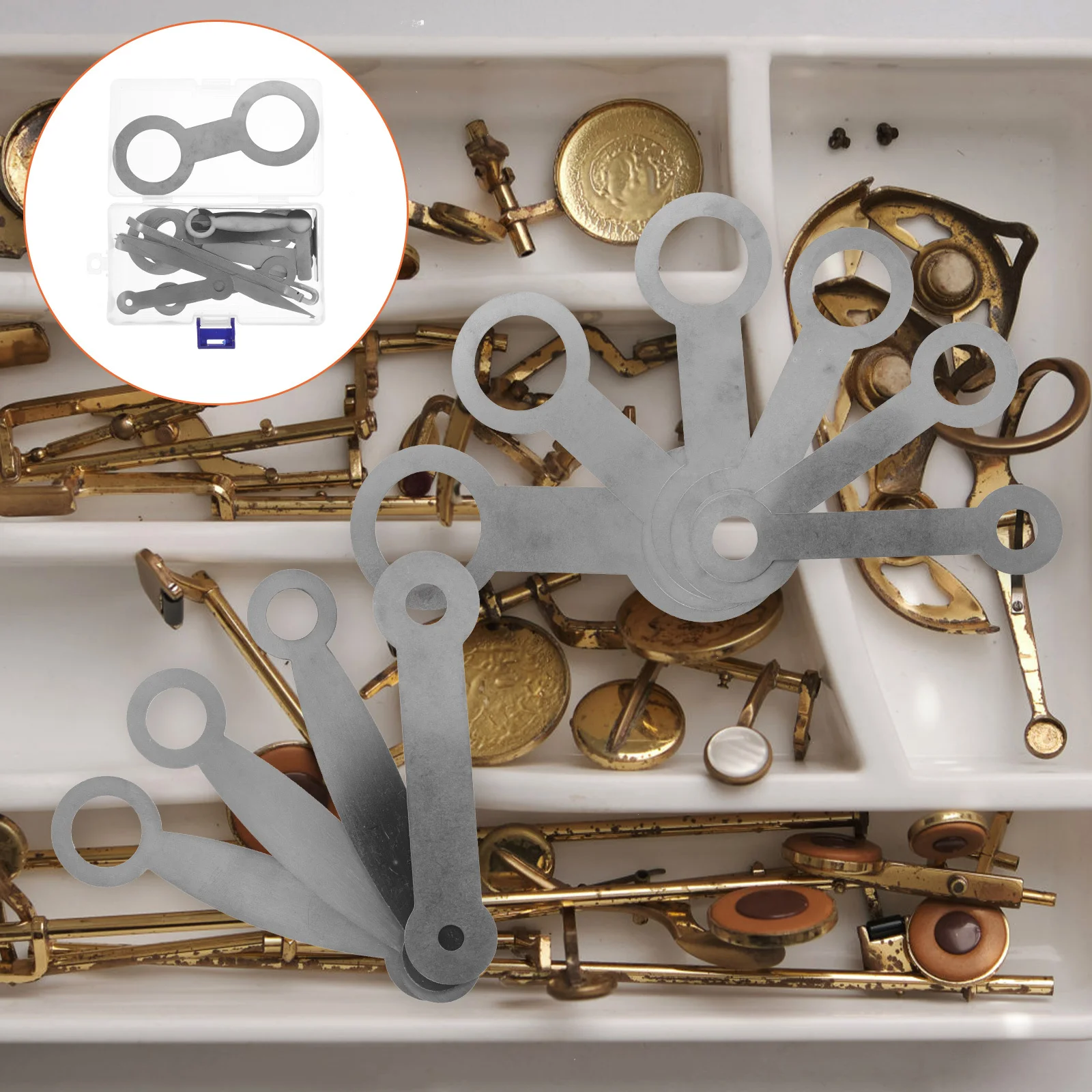 

1Set Saxophone Repair Parts Small Portable Wind Instrument Repair Kit Durable Instrument Supplies Sax Tool Saxophone Supply