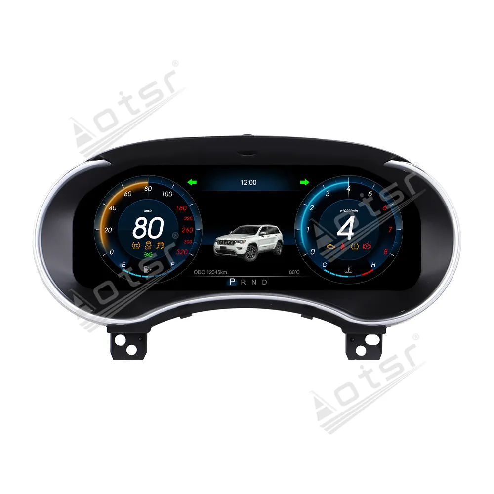 Digital Cluster Odometer Screen For Dodge Durango 2008-2021 LCD Multimedia Player Dashboard Instrument Panel Car Accessories