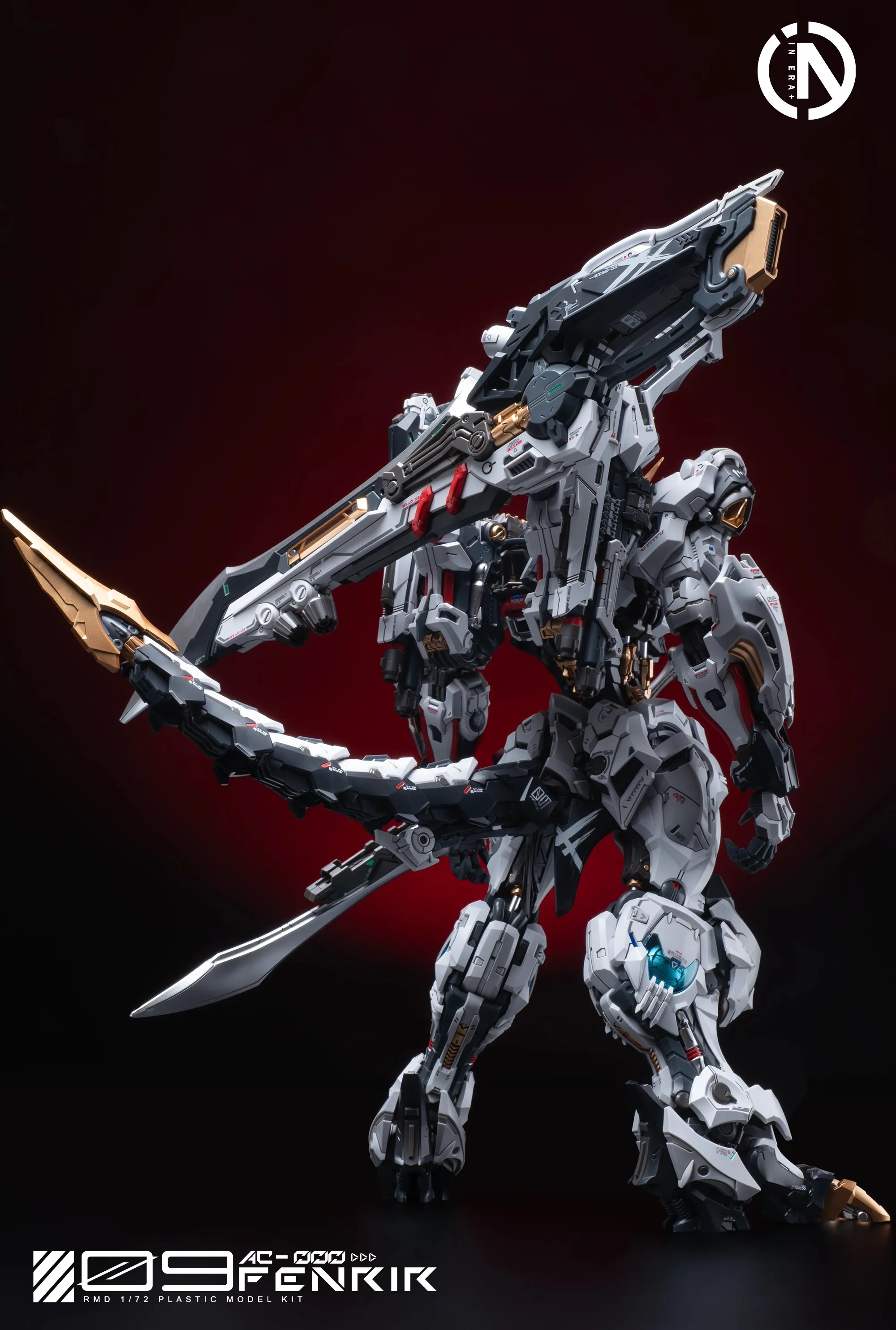 

Новая сборная модель-конструктор New Wolf King 1/72 FENRIR в стиле ERA+ RMD Barbatos из сплава, пластиковая фигурка, коллекционные игрушки, подарки