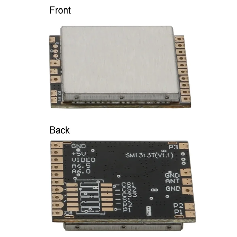 WOWFU-SM1312T 1.2G 1.3G 1.6W 16CH FPV VTX Draadloze transmissiemodule voor drones en RC-modellen Verstelbare voeding