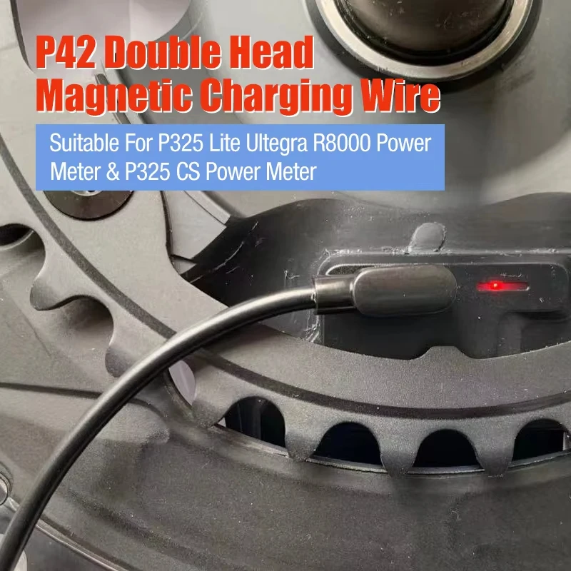 Magene For P325 CS PES P505 Compatible P325 Lite Ultegra R8000 Original Power Meter Charging Cable Dual-Head Magnetic Charging - view 3