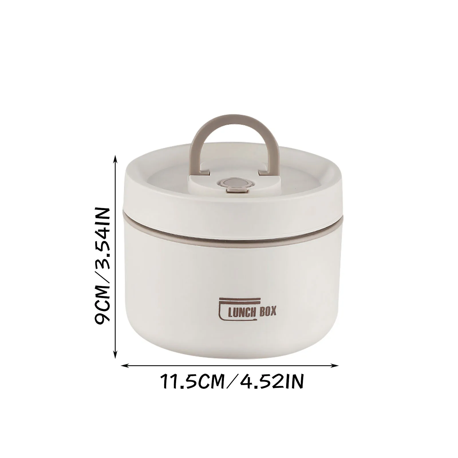 Thermal Lunch Box Stainless Steel Insulated Bento Box Portable Lunch Container Stackable Leakproof  Food Container
