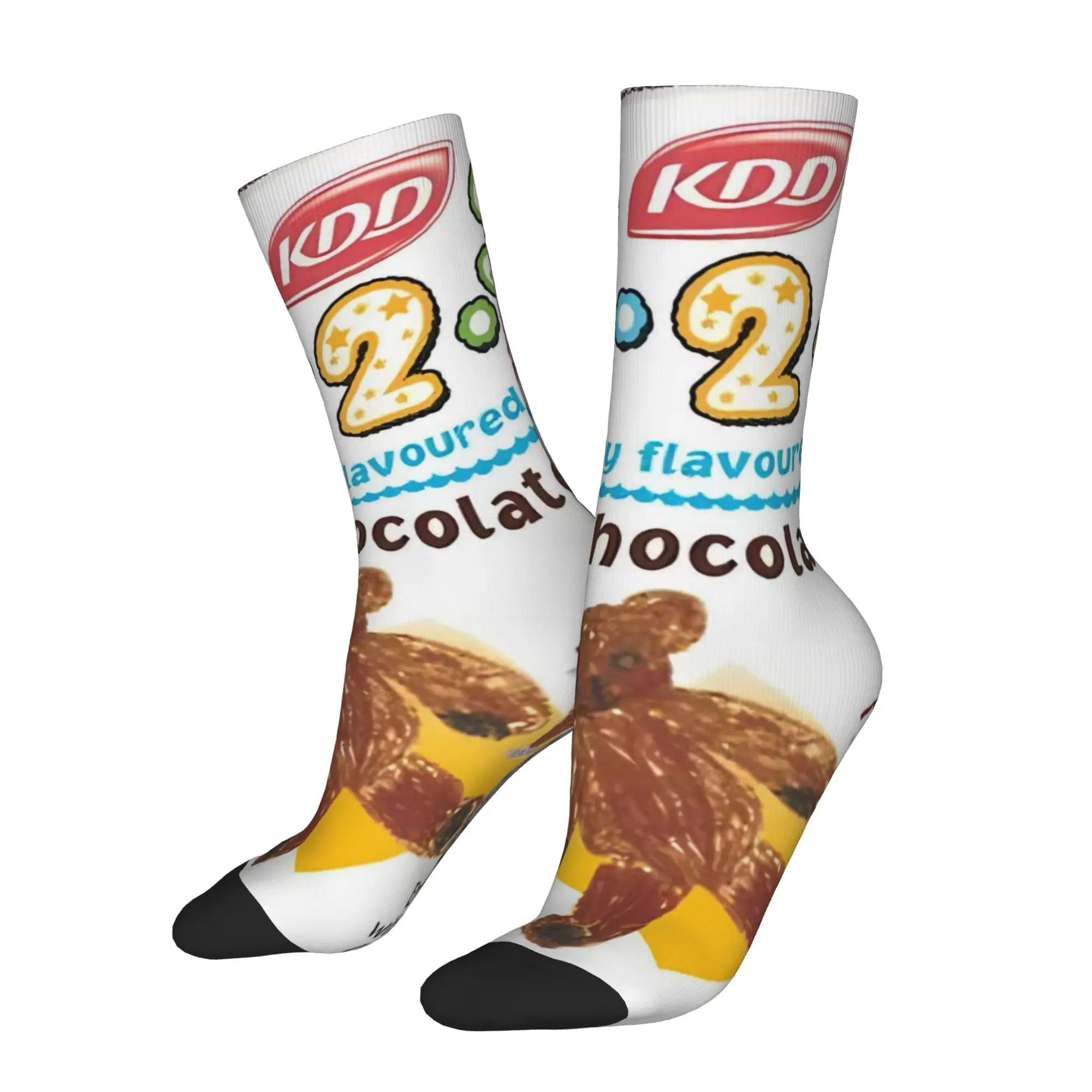 

1 Pair Funny Sock Kdd Rock Quality Pattern Printed Men Crew Socks Casual Men's Socks