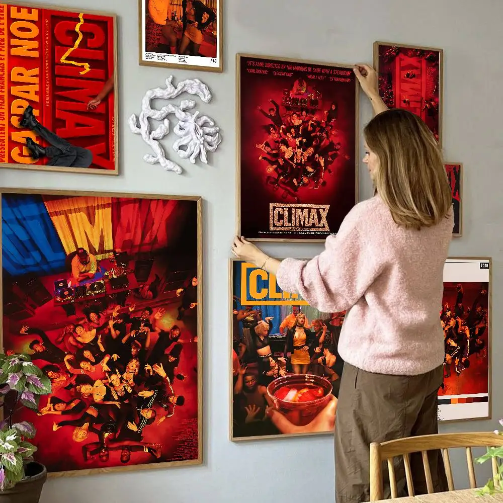Climax Movie Vintage Posters Sticky Vintage Room Home Bar Cafe Decor Kawaii Room Decor