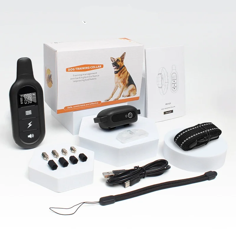 Dog Trainer, Bark Stopper, Pet Collar, Wireless Remote Control, Dog Trainer, Anti Disturbance to Residents J163