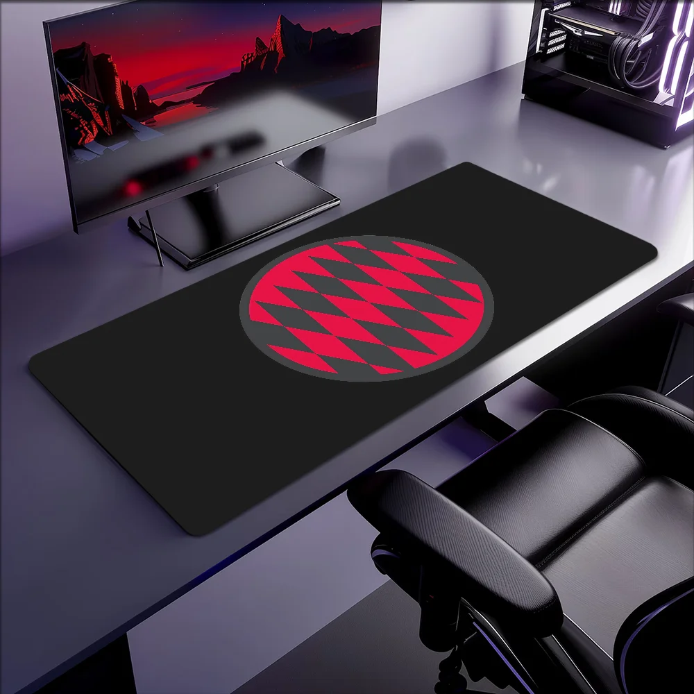 Desktop de borracha xxl alemanha mesa s antiderrapante football jogos engrossado grande B-B-Bayern mousepad M-M-Munchen escritório