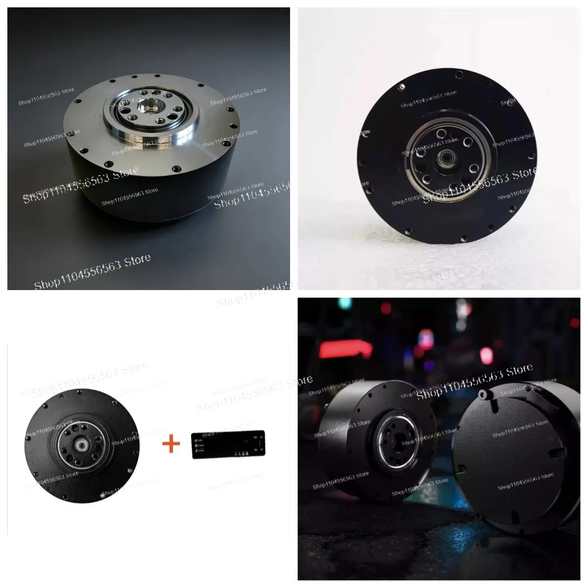 Quasi-direct drive 17Nm integrated joint motor module dual encoder reduction ratio 7.75-1 robot joint actuator robotic