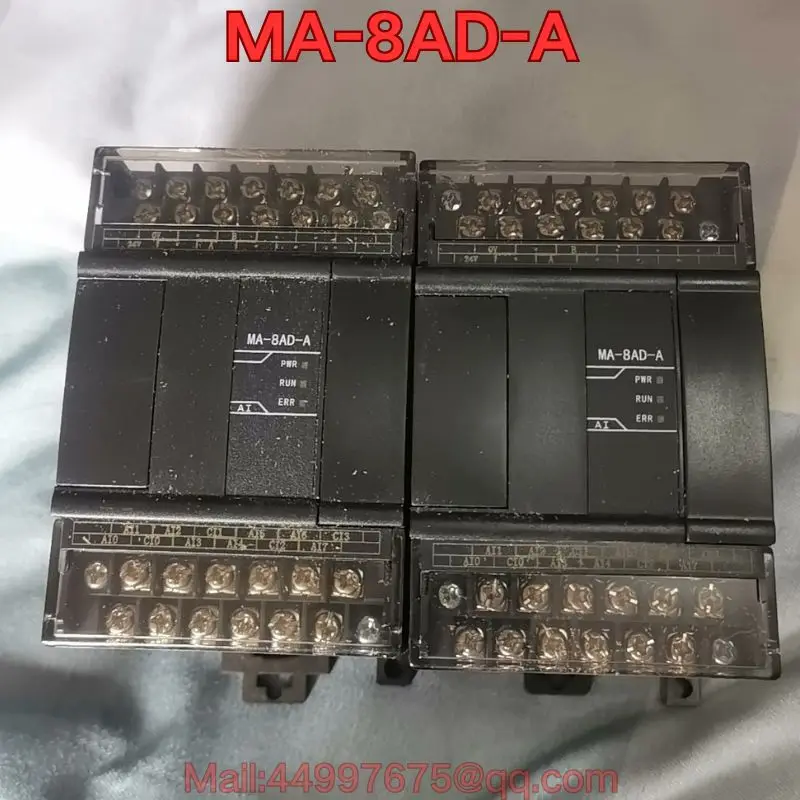 

Second-hand MA-8AD-A PLC controller functional test is normal