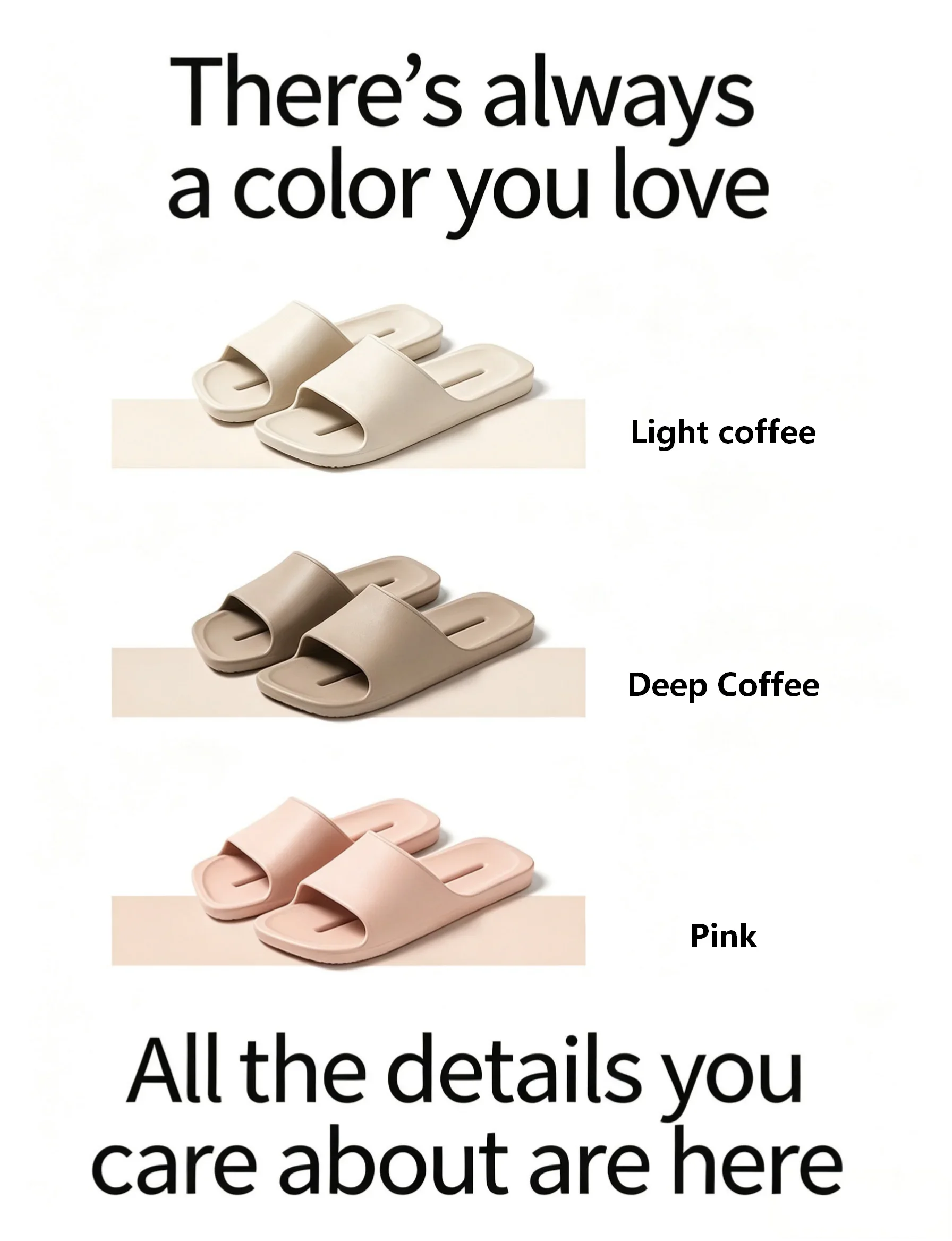 ZUOFU Unisex Schnelltrocknende EVA-Slipper für Frühling und Sommer, Rutschfest, Weich, Leicht, für Innen- und Außenbereich, Badezimmer und Zuhause – Detail 14