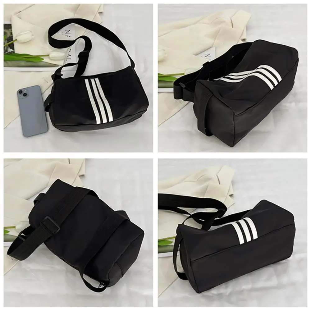 حقيبة رياضية كورية كبيرة للسفر للنساء والرجال حقائب يد للصعود والرياضات الخارجية لمسافات قصيرة حقائب كتف من القماش الخشن