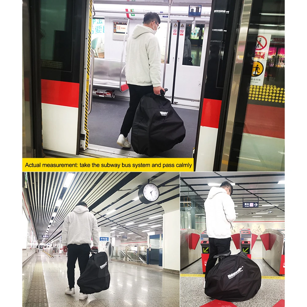 

Portable Folding Bike Loading Carry Bag Folding Bike Transport Storage Pouch Waterproof Protection Cover Accessories